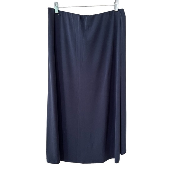 Alfani Large High Low Navy Skirt - Picture 3 of 3